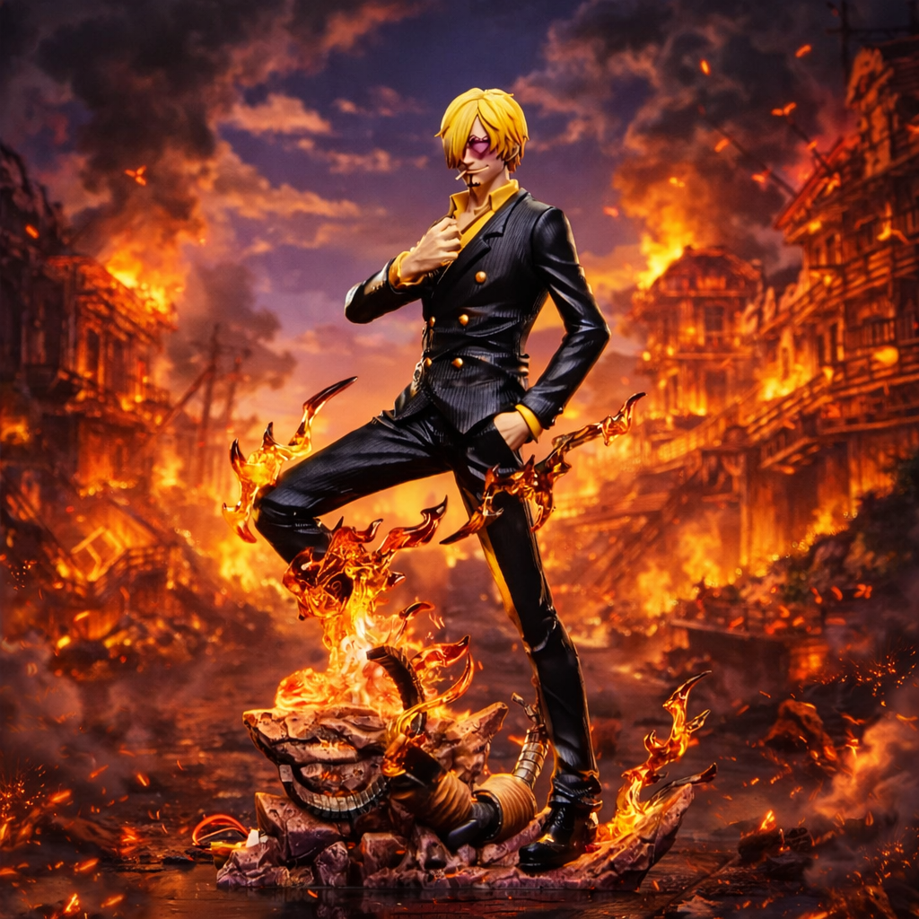 Figurines Sanji – Black Leg Diable Jambe™ | ONE PIECE
