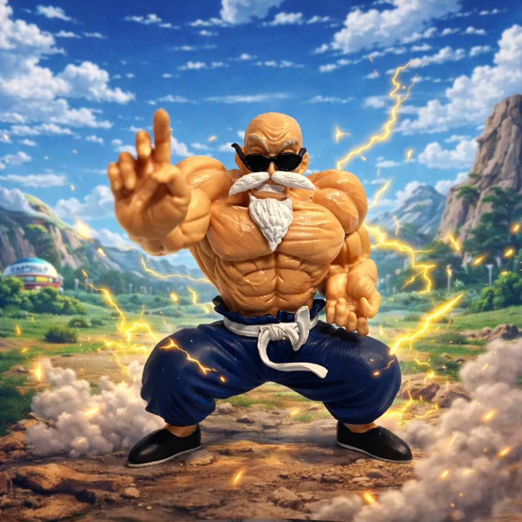 Figurine Maître Roshi – Full Power™ | DRAGON BALL SUPER