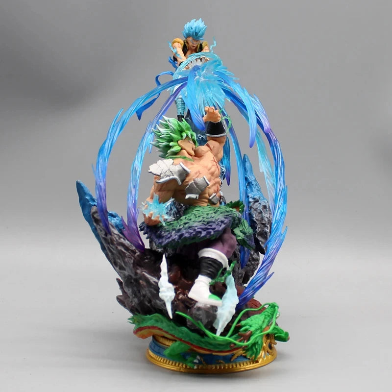 Figurine Gogeta Blue vs Broly – “Ultimate Clash”™ | DRAGON BALL SUPER