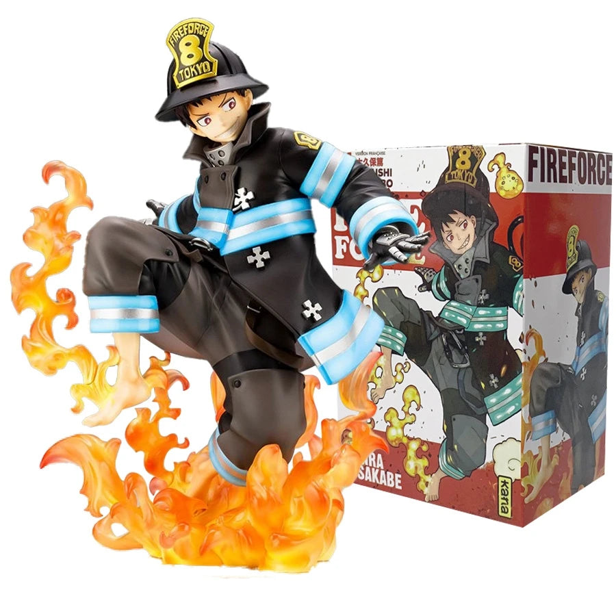 Figurine Shinra Kusakabe – Effets de Flammes | Fire Force­™