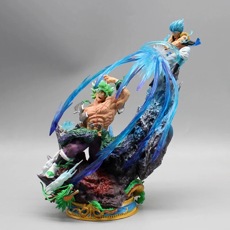 Figurine Gogeta Blue vs Broly – “Ultimate Clash”™ | DRAGON BALL SUPER